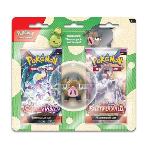 Pokémon TCG: 2 Booster Packs & Lechonk Eraser - Premium  - Just $9.99! Shop now at Retro Gaming of Denver