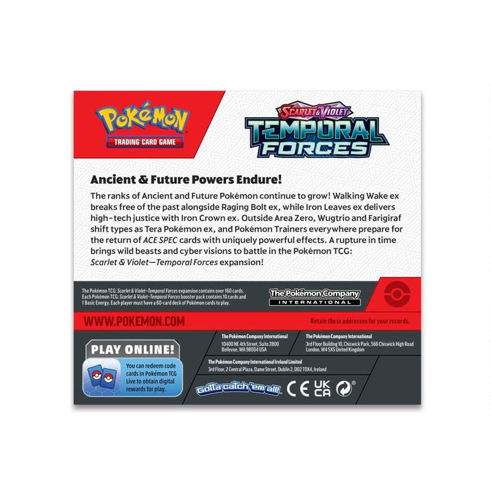 Pokémon TCG: SV - Temporal Forces Booster Display Box (36 Packs) - Premium Booster Box - Just $161.64! Shop now at Retro Gaming of Denver