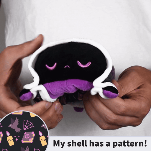 TeeTurtle Reversible Turtle: Witchcrafts Shell/Purple (Mini) - Premium Toys and Collectible - Just $16.99! Shop now at Retro Gaming of Denver