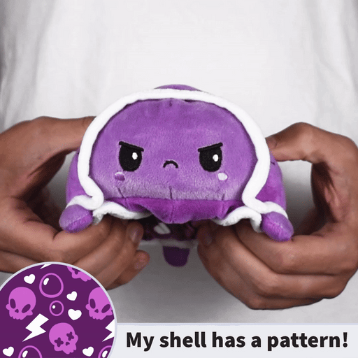 TeeTurtle Reversible Turtle: Punk Shell/Purple (Mini) - Premium Toys and Collectible - Just $16.99! Shop now at Retro Gaming of Denver
