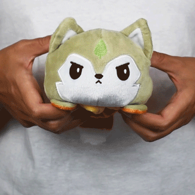 TeeTurtle Reversible Wolf: Spring/Summer (Mini) - Premium Toys and Collectible - Just $16.99! Shop now at Retro Gaming of Denver