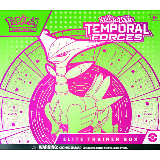 Pokémon TCG: SV - Temporal Forces Elite Trainer Box (Iron Leaves) - Premium  - Just $49.99! Shop now at Retro Gaming of Denver