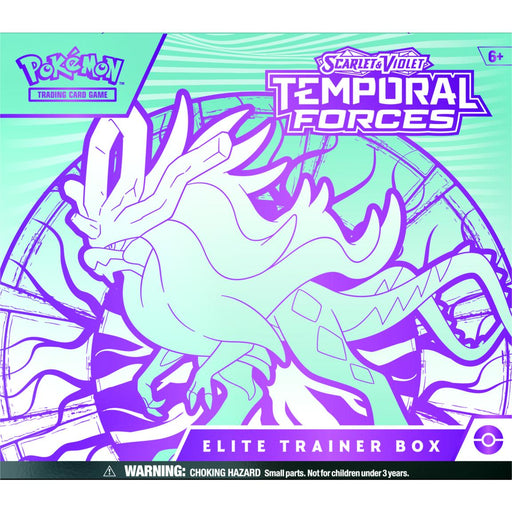 Pokémon TCG: SV - Temporal Forces Elite Trainer Box (Walking Wake) - Premium  - Just $49.99! Shop now at Retro Gaming of Denver