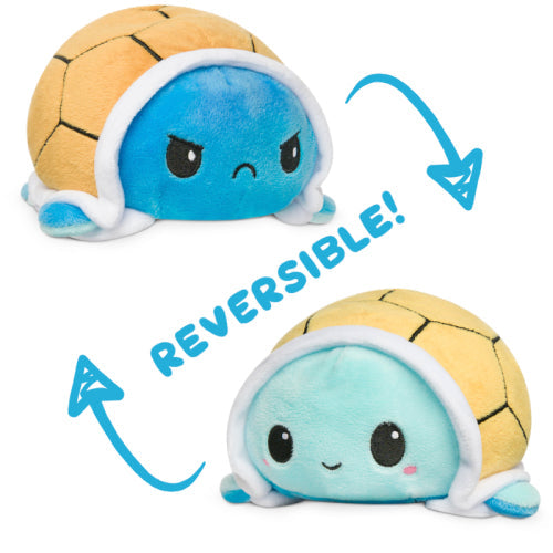 TeeTurtle Reversible Turtle: Brown Shell/Blue (Mini) - Premium Toys and Collectible - Just $16.99! Shop now at Retro Gaming of Denver