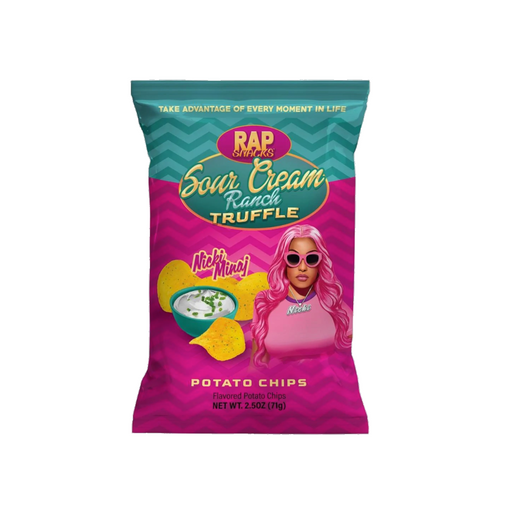 Rap Snacks Nicki Minaj Sour Cream Ranch Truffle (US) - Premium Chips - Just $3.49! Shop now at Retro Gaming of Denver