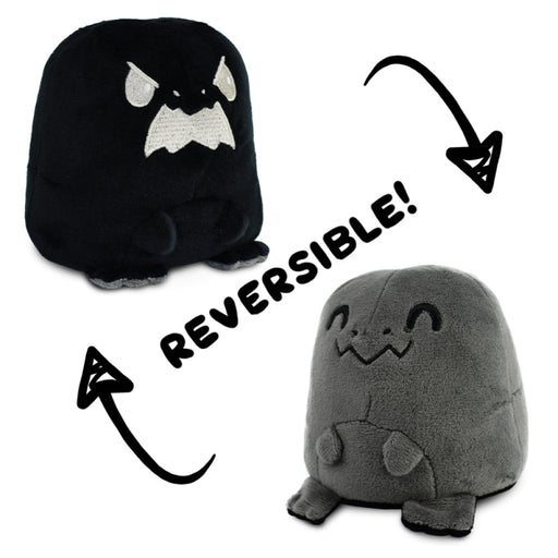 TeeTurtle ReversibleT-Rex: Gray/Black (Mini) - Premium Toys and Collectible - Just $16.99! Shop now at Retro Gaming of Denver