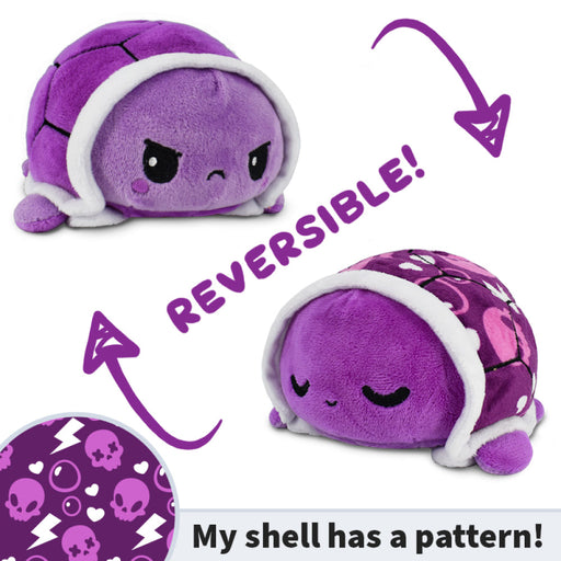 TeeTurtle Reversible Turtle: Punk Shell/Purple (Mini) - Premium Toys and Collectible - Just $16.99! Shop now at Retro Gaming of Denver