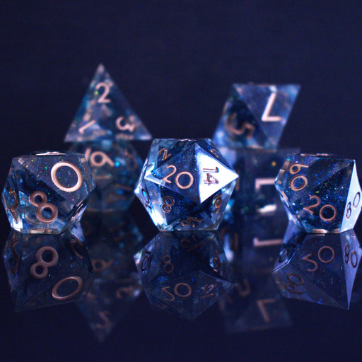 Soul Cage Sharp-Edged Resin Dice Set - Premium Resin - Just $39.99! Shop now at Retro Gaming of Denver