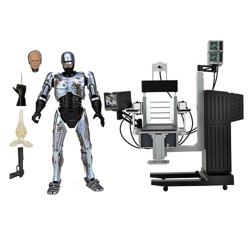NECA  Robocop Battle Damaged Robocop W/ Chair Ultimate 7-Inch Action Figure - Premium Action & Toy Figures - Just $65.75! Shop now at Retro Gaming of Denver