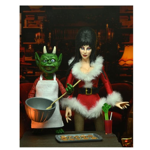 NECA Elvira Very Scary Xmas Clothed 8-Inch Scale Action Figure - Premium Action & Toy Figures - Just $59.55! Shop now at Retro Gaming of Denver