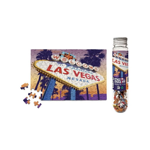 Las Vegas Sunset Micro Puzzle - Premium Puzzle - Just $9.99! Shop now at Retro Gaming of Denver