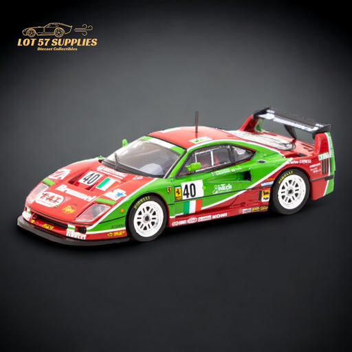 Tarmac Works X iXO Models Ferrari F40 24h of Le Mans 1995 #40 1:64 T64-075-95LM40 - Premium Ferrari - Just $31.99! Shop now at Retro Gaming of Denver