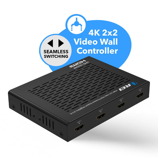 4K 2x2 Video Wall Controller Seamless HDMI Processor Upto 4K@60hz (UHD-202VW) - Premium Matrix Switch - Just $219.99! Shop now at Retro Gaming of Denver