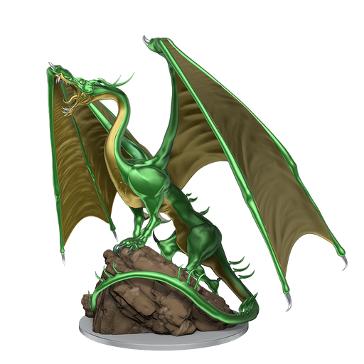 D&D: Nolzur's Marvelous Miniatures - Young Emerald Dragon - Premium RPG - Just $14.99! Shop now at Retro Gaming of Denver