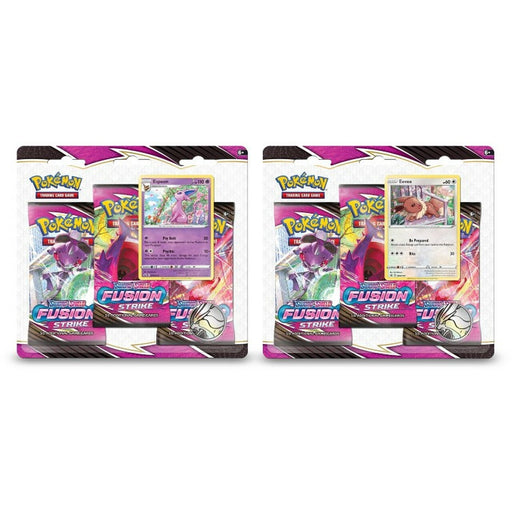 Pokémon: Sword & Shield - Fusion Strike Three-Booster Blister Pack (Eevee or Espeon) - Premium  - Just $12.99! Shop now at Retro Gaming of Denver