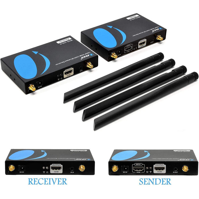 Wireless HDMI Transmitter & Receiver Extender upto 330 ft- IR Support 5G Transmission (WHD-330-K) - Premium Wireless Extender - Just $179.99! Shop now at Retro Gaming of Denver