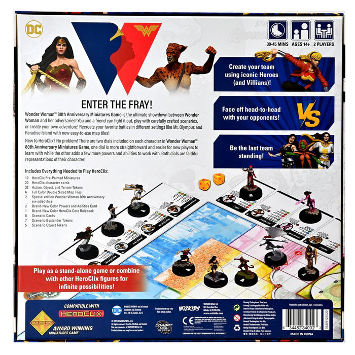 HeroClix: Wonder Woman - 80th Anniversary - Miniatures Game - Premium Miniatures - Just $39.99! Shop now at Retro Gaming of Denver