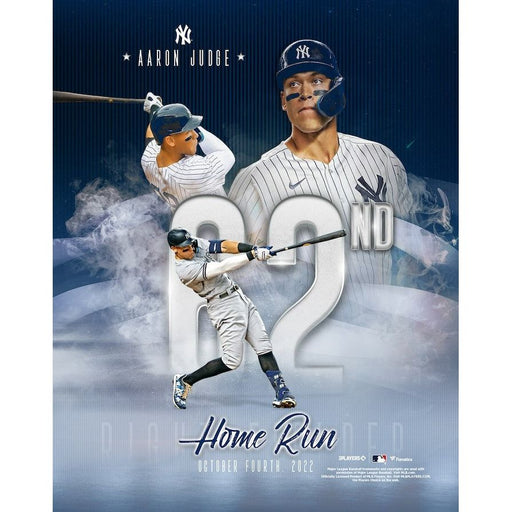 Aaron Judge AL Record 62nd Home Run New York Yankees 8" x 10" Baseball Collage Photo - Premium Unframed Baseball Photos - Just $9.99! Shop now at Retro Gaming of Denver