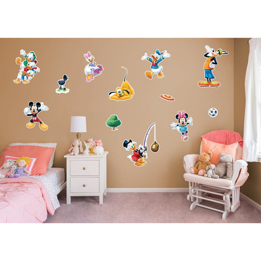 Mickey Mouse:  Summer Collection        - Officially Licensed Disney Removable Wall   Adhesive Decal - Premium Collection - Just $109.99! Shop now at Retro Gaming of Denver