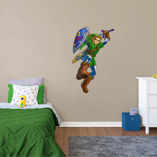 The Legend of Zelda���: Link���        - Officially Licensed Nintendo Removable Wall   Adhesive Decal - Premium Vinyl Die-Cut Character - Just $99.99! Shop now at Retro Gaming of Denver
