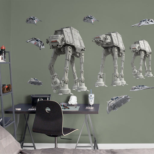 Star Wars: Battle of Hoth Collection - Officially Licensed Removable Wall Decals - Premium Collection - Just $109.99! Shop now at Retro Gaming of Denver