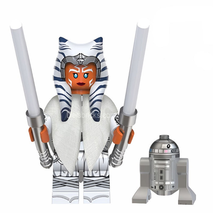 Ahsoka Tano & Droid Lego Star Wars custom Minifigures - Premium Lego Star Wars Minifigures - Just $4.50! Shop now at Retro Gaming of Denver