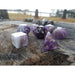 Amethyst Stone Dice Set - Premium Stone/Glass - Just $89.99! Shop now at Retro Gaming of Denver