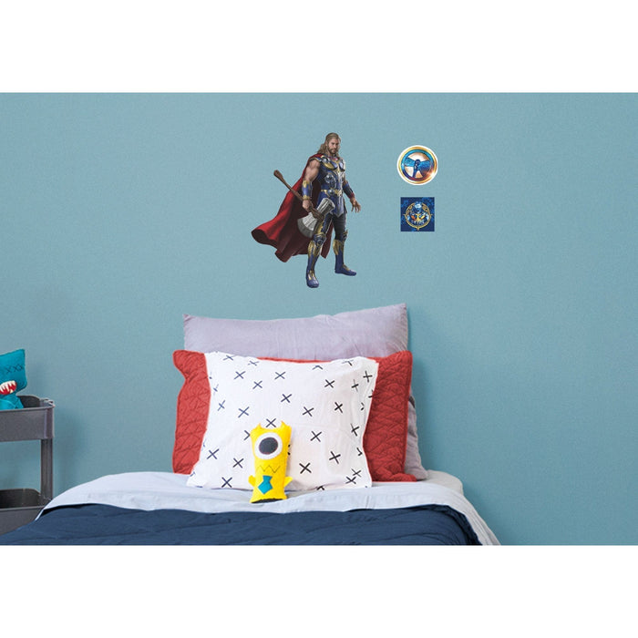 THOR: Love and Thunder: Thor RealBig - Officially Licensed Marvel Removable Adhesive Decal - Premium Vinyl Die-Cut Character - Just $69.99! Shop now at Retro Gaming of Denver