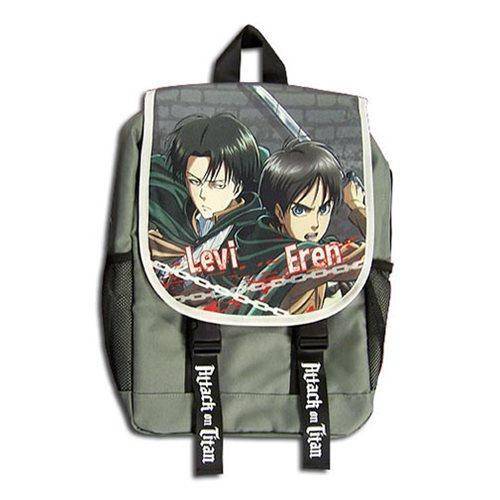 Attack on Titan Eren and Levi Backpack - Premium Toys & Games - Just $52.16! Shop now at Retro Gaming of Denver