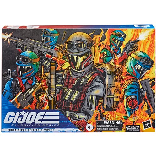 G.I. Joe Classified Series Vipers and Officer Troop Builder Pack 6-Inch Action Figures - Premium Action & Toy Figures - Just $41.42! Shop now at Retro Gaming of Denver