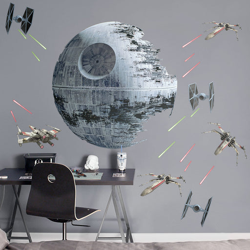Death Star Battle        - Officially Licensed Star Wars Removable     Adhesive Decal - Premium Vinyl Die-Cut Icon - Just $119.99! Shop now at Retro Gaming of Denver