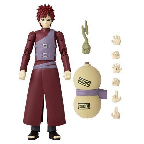 Bandai Anime Heroes Naruto: Shippuden Gaara 6.5 Inch Action Figure - Premium Action & Toy Figures - Just $23.06! Shop now at Retro Gaming of Denver