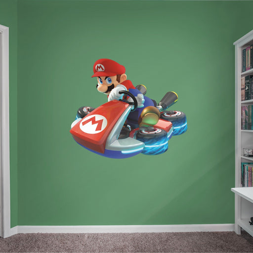 Mario: Mario Kart��� 8 - Officially Licensed Nintendo Removable Wall Decal - Premium Vinyl Die-Cut Character - Just $109.99! Shop now at Retro Gaming of Denver