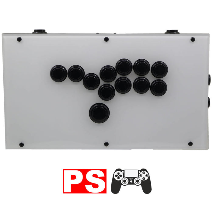 RAC-J800B All Buttons Arcade Joystick Fight Stick For PS4/PS3/Xbox/PC White/Black - Premium  - Just $99.99! Shop now at Retro Gaming of Denver