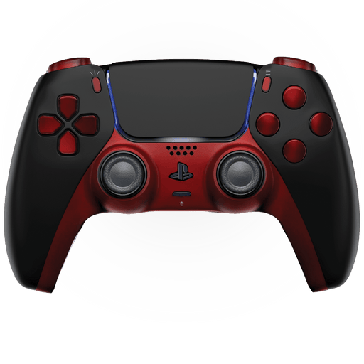 BLACK RED PS5 CUSTOM MODDED CONTROLLER - Premium PS5 READY TO GO EDITION - Just $119.99! Shop now at Retro Gaming of Denver