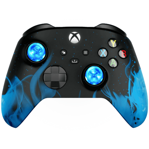 BLUE FIRE XBOX SERIES X CUSTOM MODDED CONTROLLER - Premium XBOX X Signature Edition - Just $119.99! Shop now at Retro Gaming of Denver