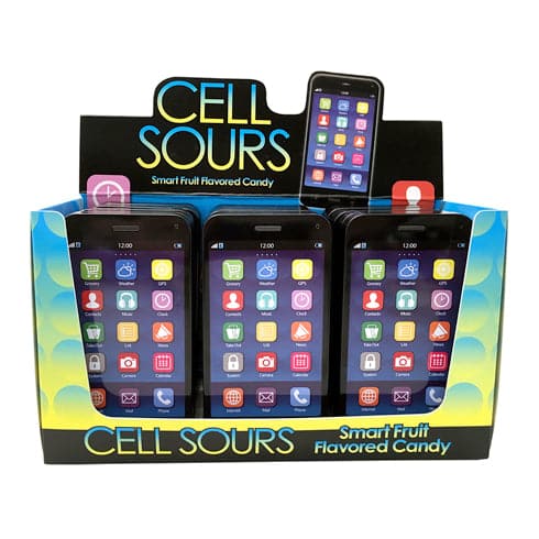 Cell Sours Smart Fruit Flavored Candy Tin - Premium Sweets & Treats - Just $3.95! Shop now at Retro Gaming of Denver