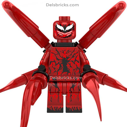 Carnage from Spiderman - New Lego Marvel Minifigures - Premium Spiderman Lego Minifigures - Just $3.99! Shop now at Retro Gaming of Denver