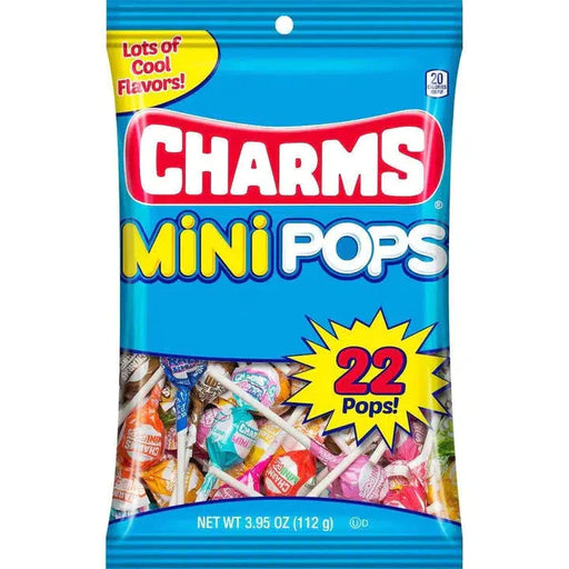 Charms Mini Pops 22 count Peg Bag - Premium Sweets & Treats - Just $2.99! Shop now at Retro Gaming of Denver