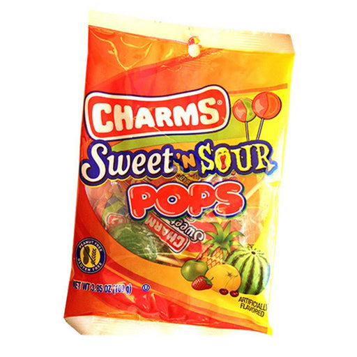 Charms Sweet N' Sour Pop 3.85 oz. Peg Bag - Premium Sweets & Treats - Just $2.99! Shop now at Retro Gaming of Denver