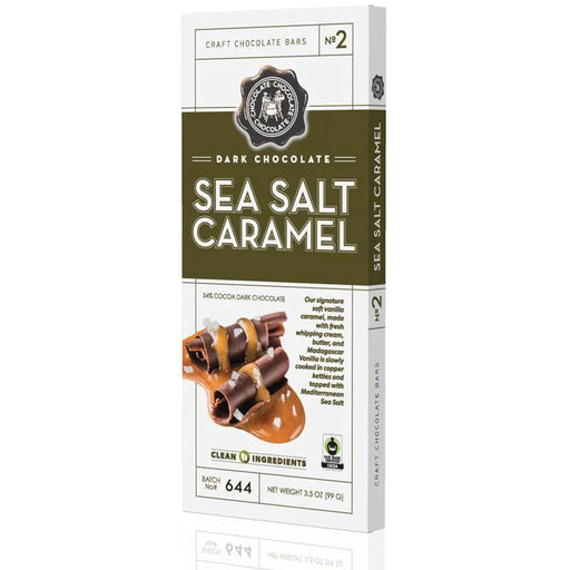 CCC Dark Chocolate Sea Salt Caramel Bar - Premium Sweets & Treats - Just $4.95! Shop now at Retro Gaming of Denver