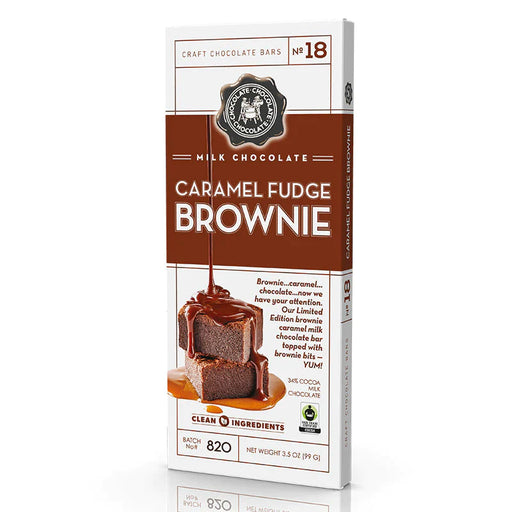 CCC Milk Chocolate Caramel Fudge Brownie - Premium Sweets & Treats - Just $4.99! Shop now at Retro Gaming of Denver