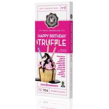 CCC Milk Chocolate Happy Birthday Truffle Bar - Premium Sweets & Treats - Just $4.99! Shop now at Retro Gaming of Denver