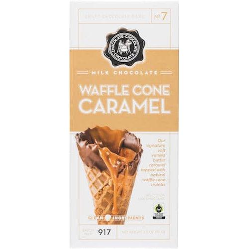CCC Milk Chocolate Waffle Cone Caramel Bar - Premium Sweets & Treats - Just $4.95! Shop now at Retro Gaming of Denver
