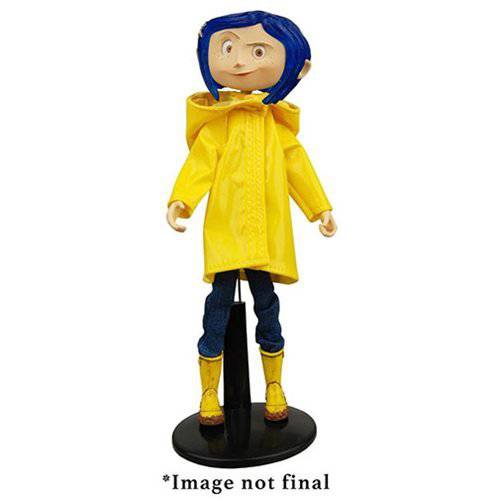 NECA  Coraline in Raincoat Articulated Action Figure - Premium Action & Toy Figures - Just $40.99! Shop now at Retro Gaming of Denver