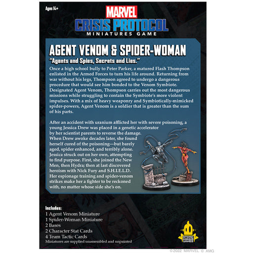 Marvel Crisis Protocol: Agent Venom & Spider-Woman Figure - Premium Miniatures - Just $31.99! Shop now at Retro Gaming of Denver