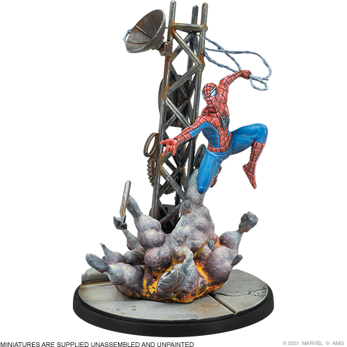 Marvel Crisis Protocol: Amazing Spider-Man and Black Cat Figure - Premium Miniatures - Just $39.95! Shop now at Retro Gaming of Denver