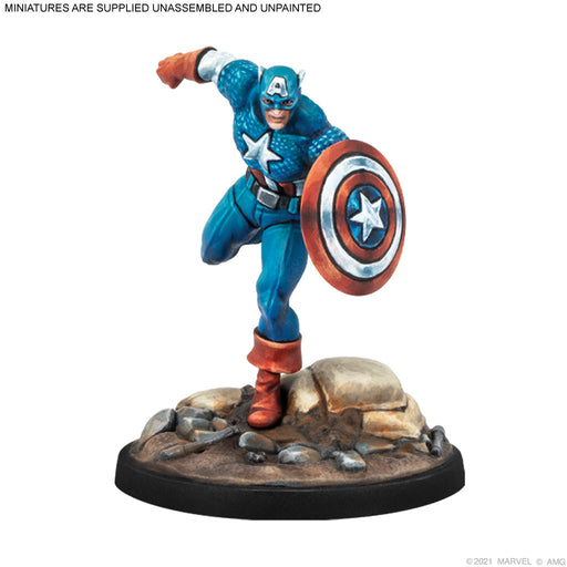 Marvel Crisis Protocol: Captain America & The Original Human Torch - Premium Miniatures - Just $39.99! Shop now at Retro Gaming of Denver