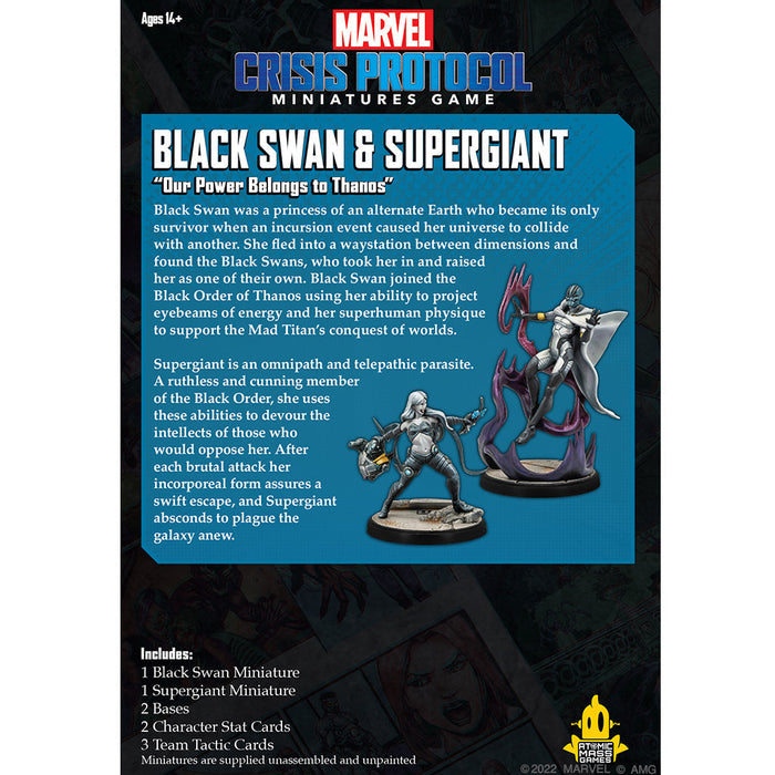 Marvel Crisis Protocol: Black Swan & Supergiant - Premium Miniatures - Just $31.99! Shop now at Retro Gaming of Denver