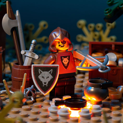 Wolfpack Bandit (Crossbow) - Custom Castle Minifigure - Premium Custom LEGO Minifigure - Just $12.99! Shop now at Retro Gaming of Denver